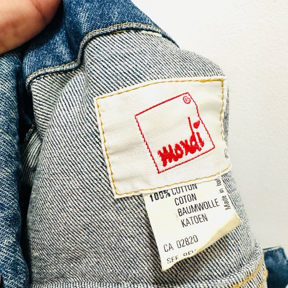 Vintage Mondi denim jacket - Picture 4 of 5